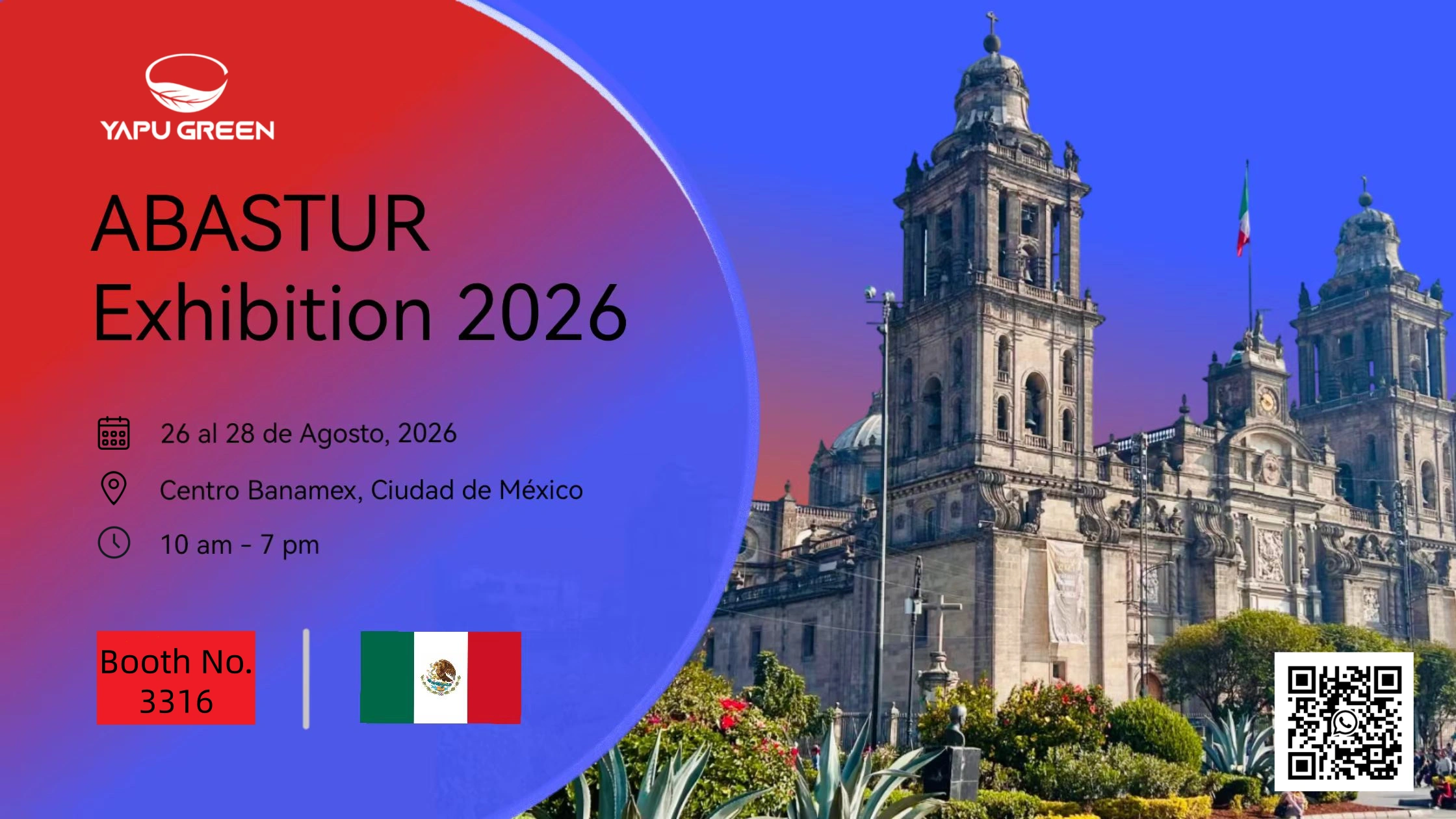 ABASTUR 2026 展位号 3316